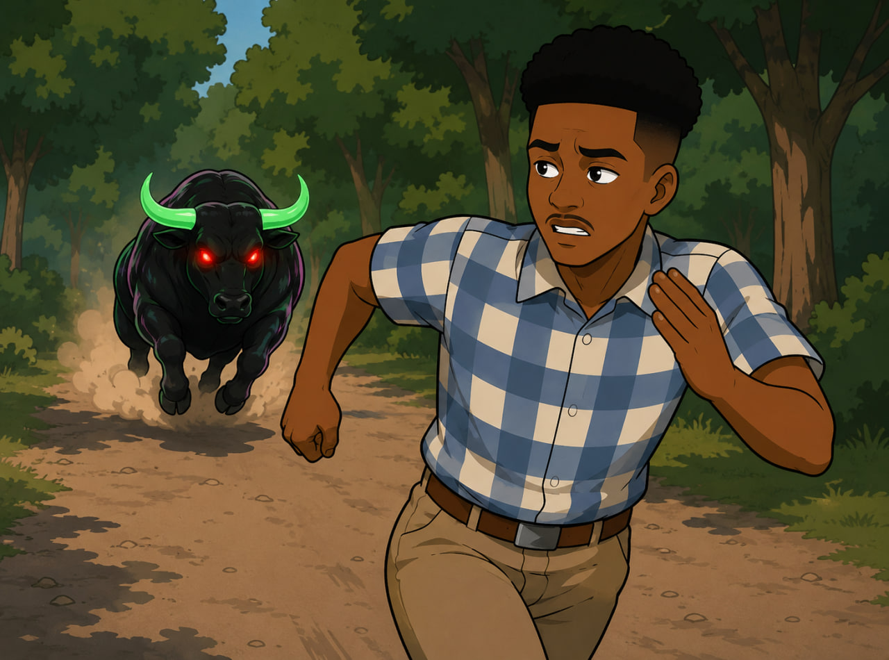bull-chase