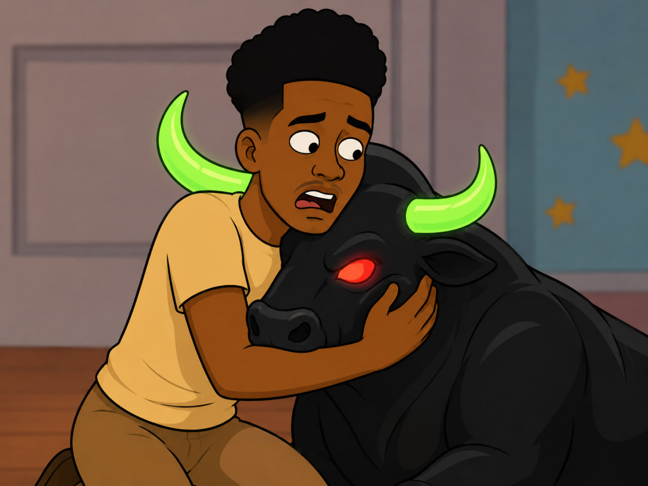 hugging-the-bull
